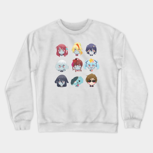 Zombieland Saga v2 Crewneck Sweatshirt by annimedit